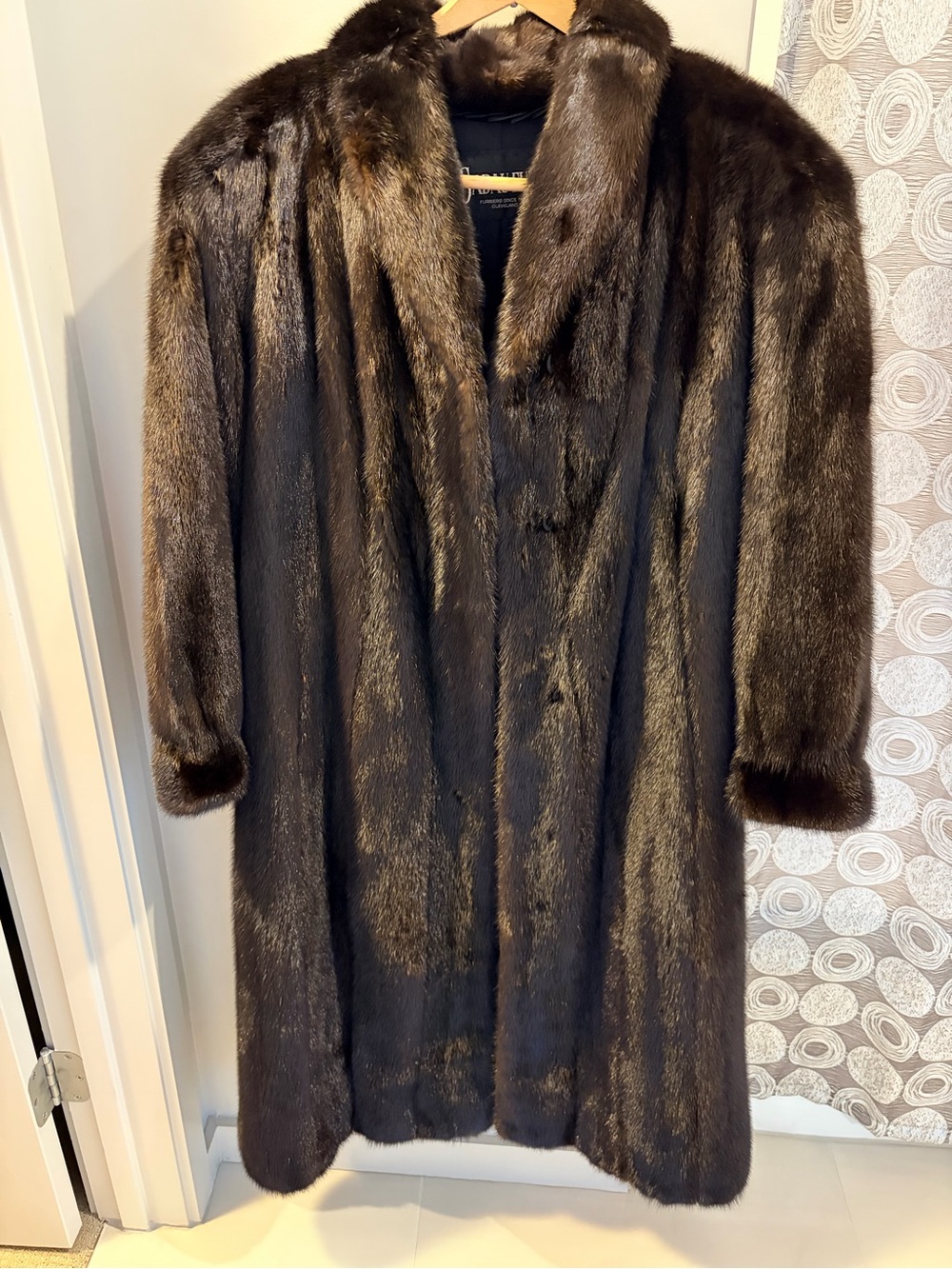 Women's Full Length Blackglama Ranch Mink Coat